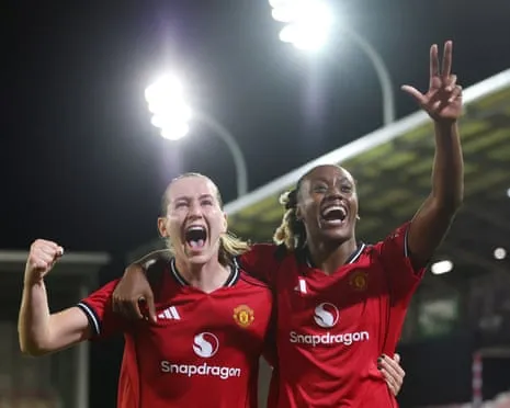 Elisabeth Terland's Treble Propels Manchester United Into Women's UCL Group Stage