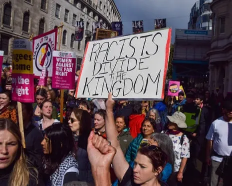 UK Battles 'Fight of Our Times' Following Radical March, States Keir Starmer
