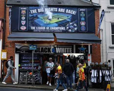 The Magpies Host Barca in Champions League Fixture